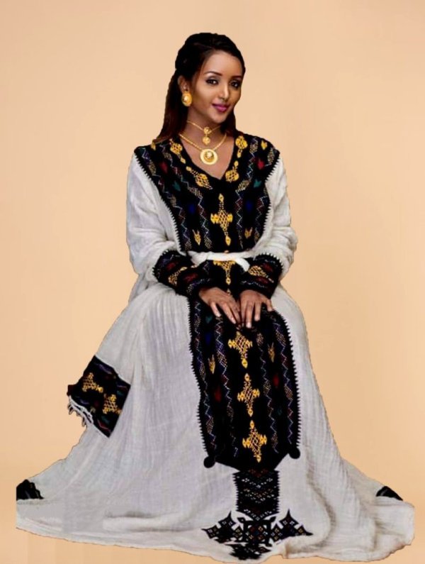 Amarech Ethiopian Traditional Dress-21