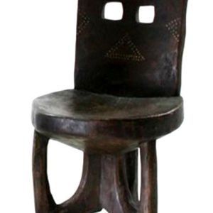 Cultural Wooden Chair Ethiopian House Decor-12