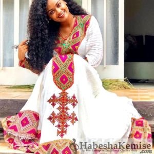Elsas Surprise Ethiopian Traditional Clothes-52