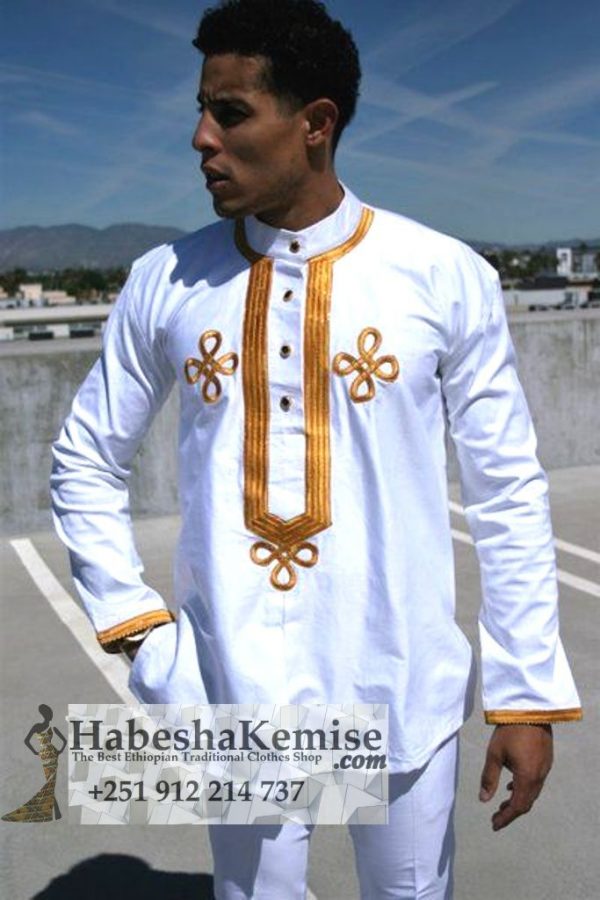 Anbessa Lij Ethiopian Traditional Dress Mens-17