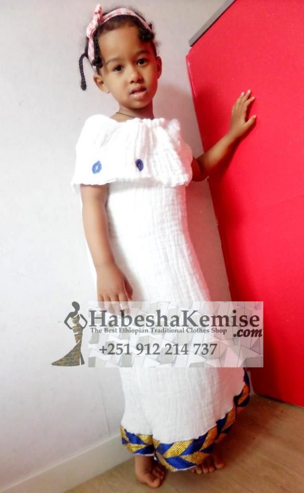 Classy Lij Ethiopian Traditional Dress Kids-28