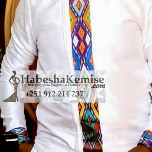 Classy Wend Ethiopian Traditional Dress Mens-18