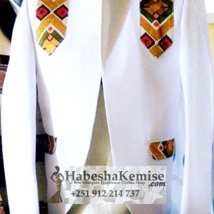 Crown Prince Ethiopian Traditional Dress Mens-5