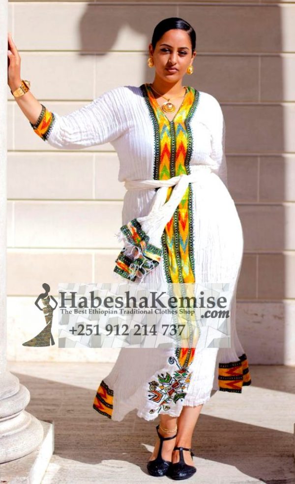 Dynamic Shikorina Ethiopian Traditional Clothes-78