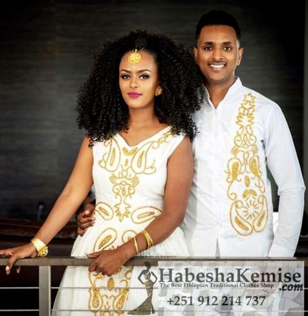 Everlasting Fiker Ethiopian Traditional Dress Wedding-30