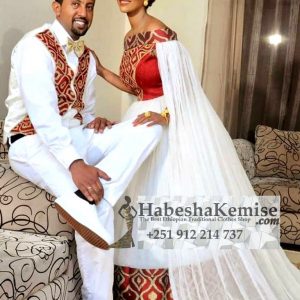 Fire and ove-ethiopian-traditional-dress-wedding-22