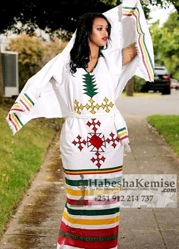 Habesha Lij Ethiopian Traditional Clothes-65