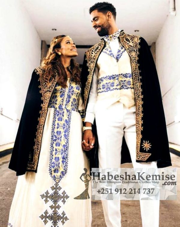 Hiwotachen Ethiopian Traditional Dress Wedding-45