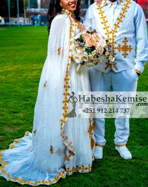 Kalanchi Ethiopian Traditional Dress Wedding-12
