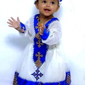 Konjo Meskel Ethiopian Traditional Dress Kids-10