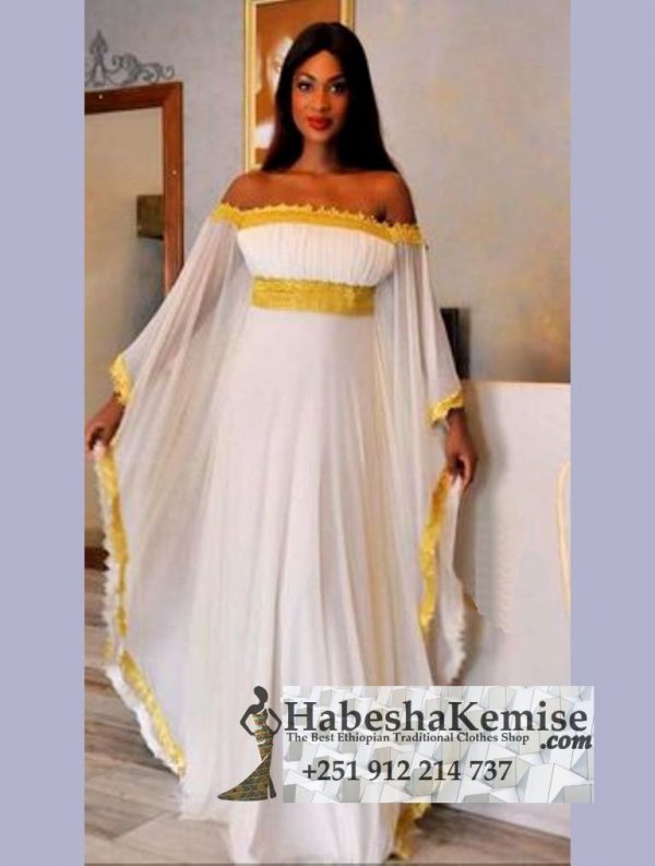 Netsa Princess Ethiopian Traditional Dress-30