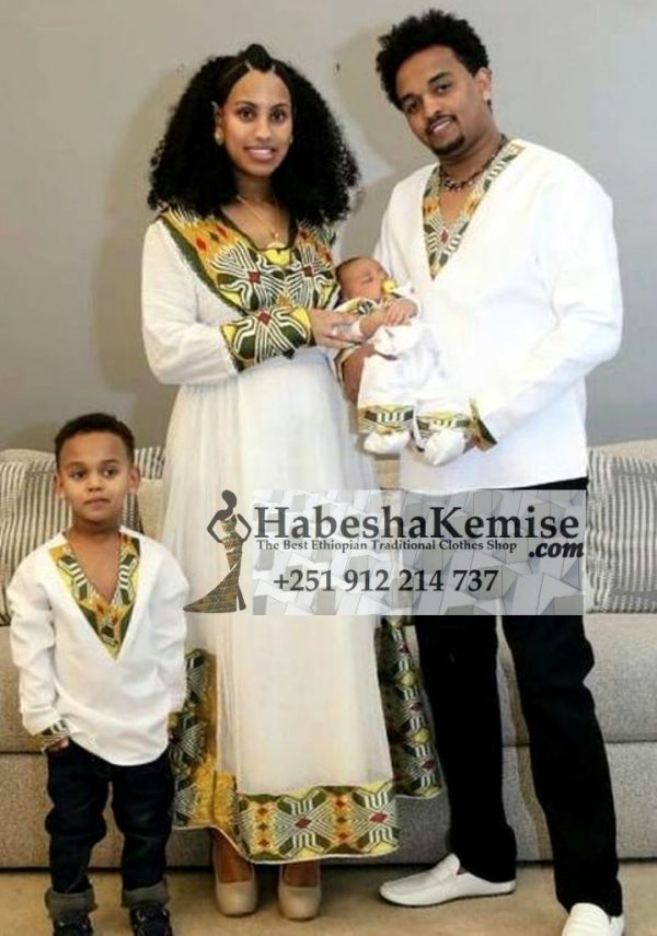 One Love Ethiopian Traditional Dress Wedding-15