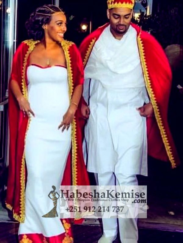 Samrys Perfection Traditional Ethiopian Wedding Clothes-58