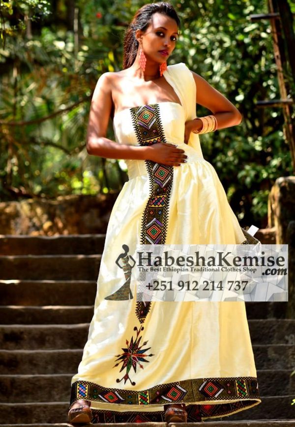 Selam Ethiopian Traditional Dress-44