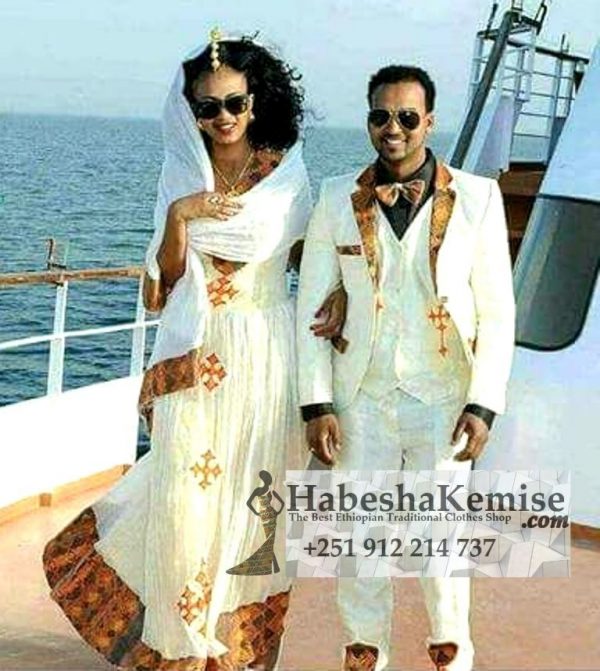 Titanic Fiker Ethiopian Traditional Dress Wedding-39