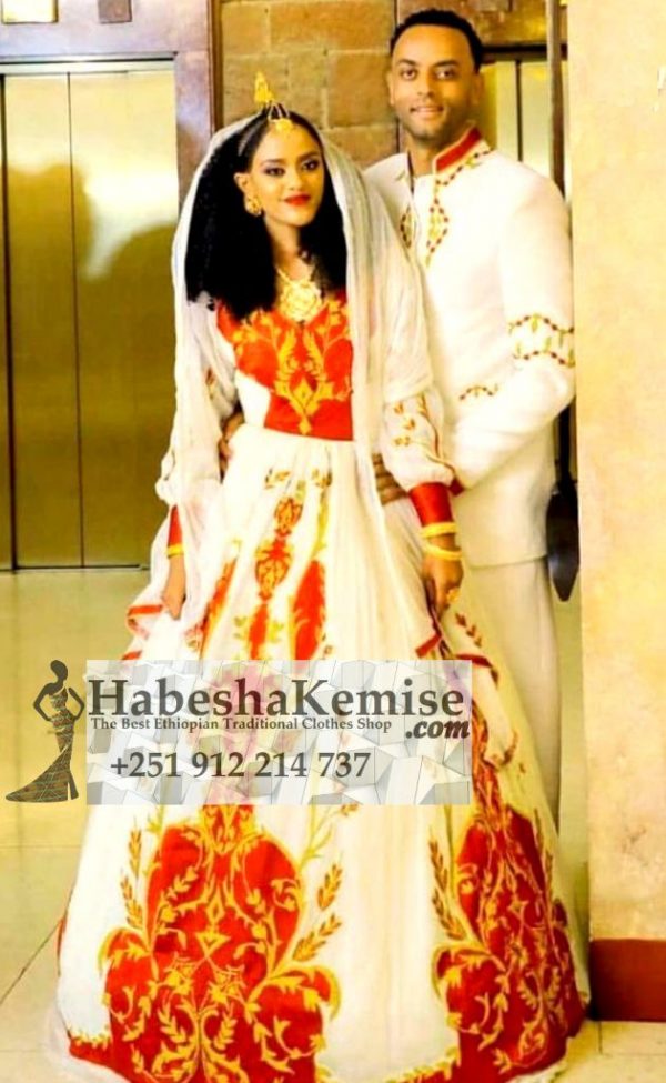 Tizita Ethiopian Traditional Dress Wedding-48
