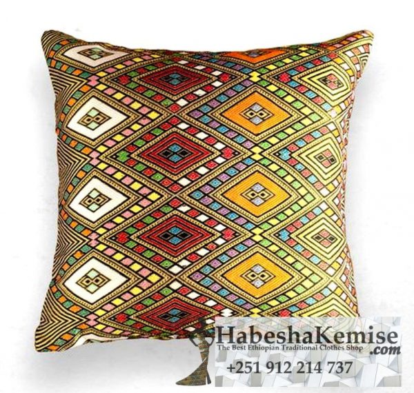 Traditional Ethiopian Enigma Tibeb Pillow Household Decor-6