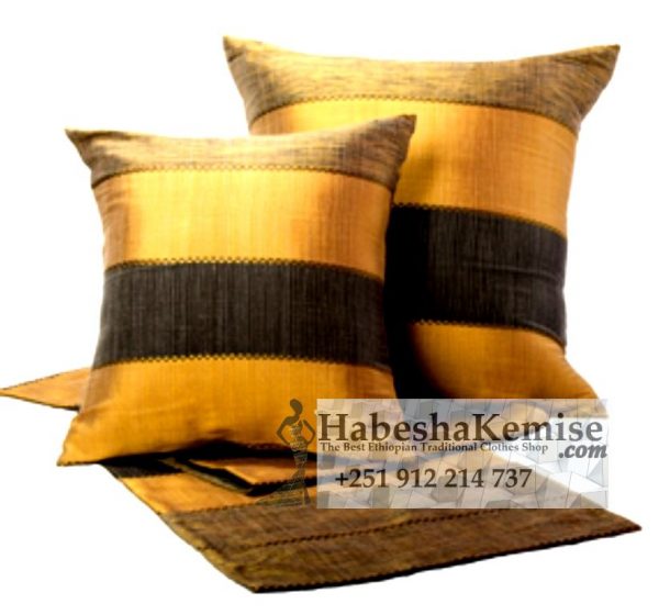 Traditional Tibeb Pillow Set Ethiopian House Decor-22